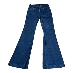 Furst Premium Denim Flare Jeans 27 Dark Wash Retro